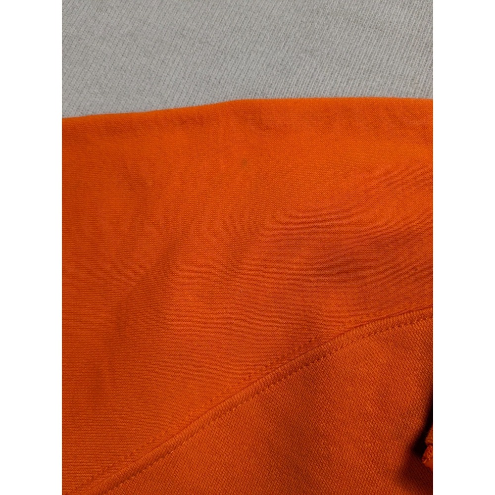 Auburn Tigers Pullover Mens 2XL XXL Orange Colosseum Sweatshirt Zip New Fleece - Picture 4 of 12